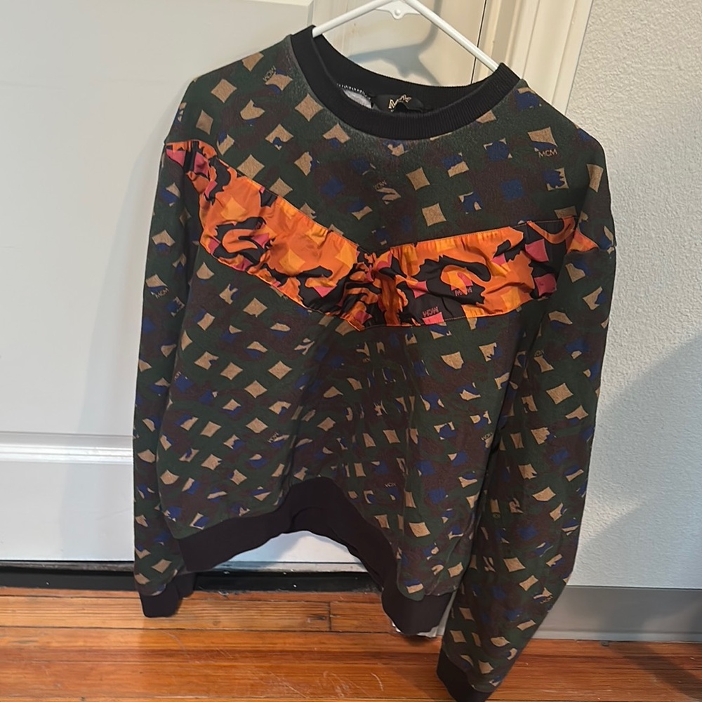 MCM Camo Sweater withh removable hood
